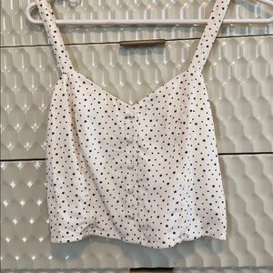 abercrombie and fitch cropped tank top
